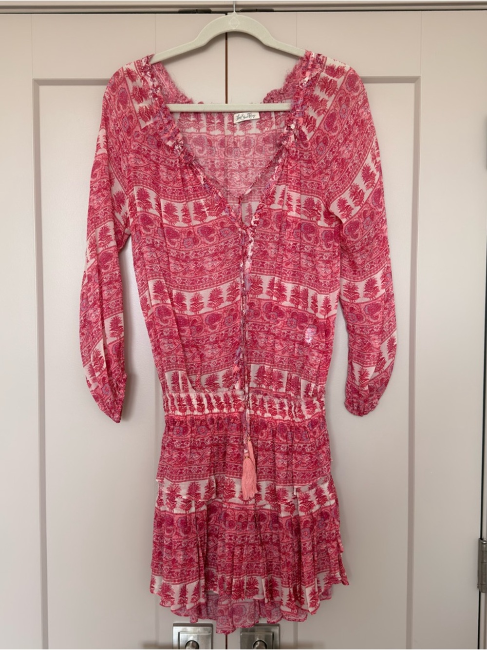 Loveshack Fancy Popover Mini Dress Size 3